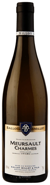 Вино Domaine Ballot Millot Meursault 1er Cru Charmes  2018 750 мл 13,5%