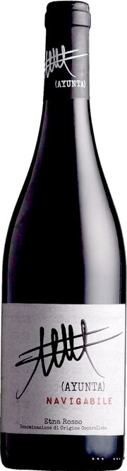 Вино  Ayunta   Navigabile  Etna Rosso  Аюнта  Навигабиле  Этна Россо  750 мл