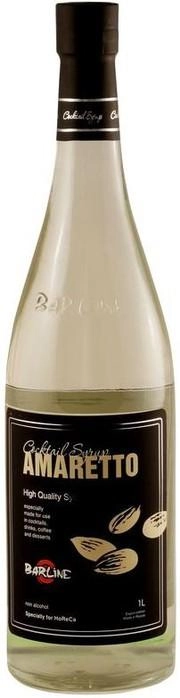 Сироп Barline Amaretto  Барлайн Амаретто стекло 1000 мл