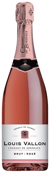 Игристое вино Louis Vallon Crémant de Bordeaux Brut-Rosé  750 мл