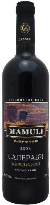 Вино Гранели   Саперави Мамули 2013 750 мл
