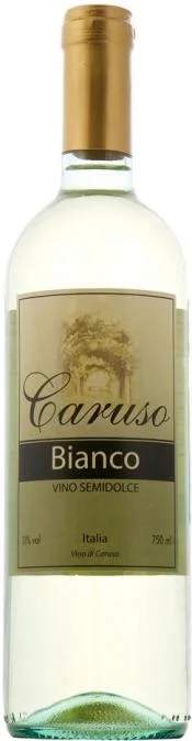 Вино Tombacco,    Caruso Bianco Semidolce Карузо Бьянко Семидольче (сахар: 30 г/л)  11.0% 0.75