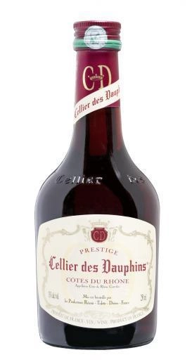 Вино Cellier des Dauphins Prestige Cotes du Rhone AOC red 250 мл