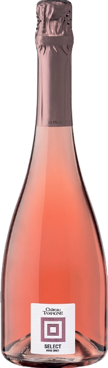 Вино игристое "Chateau Tamagne" Select Rose Brut  750 мл