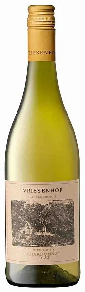 Вино Vriesenhof Unwooded Chardonnay Stellenbosch 2024  750 мл
