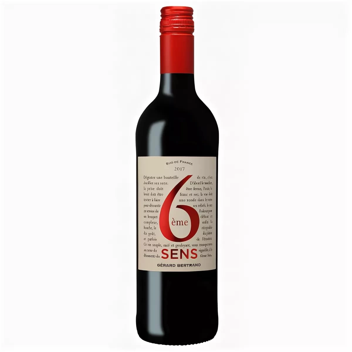 Вино Gerard Bertrand  6 eme sens Vin de Pays d'Oc Red    2019  750 мл