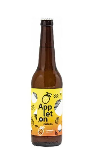 Пивной напиток с яблочным соком     Appleton Pineapple   Эпплтон  Ананас   500 мл