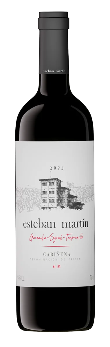 Вино Esteban Martin 6 Meses Carinena DOP, 2020 750 мл  14,5%