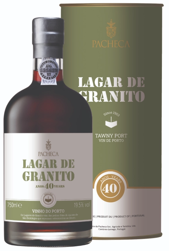 Портвейн Lagar de Granito Porto 40 anos Pacheca in tube  1984  750 мл