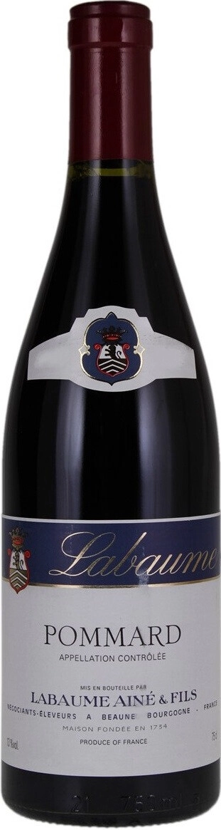 Вино Labaume Aine  Fils Pommard AOC Лябом Эне и Фис Поммар 2013 750 мл