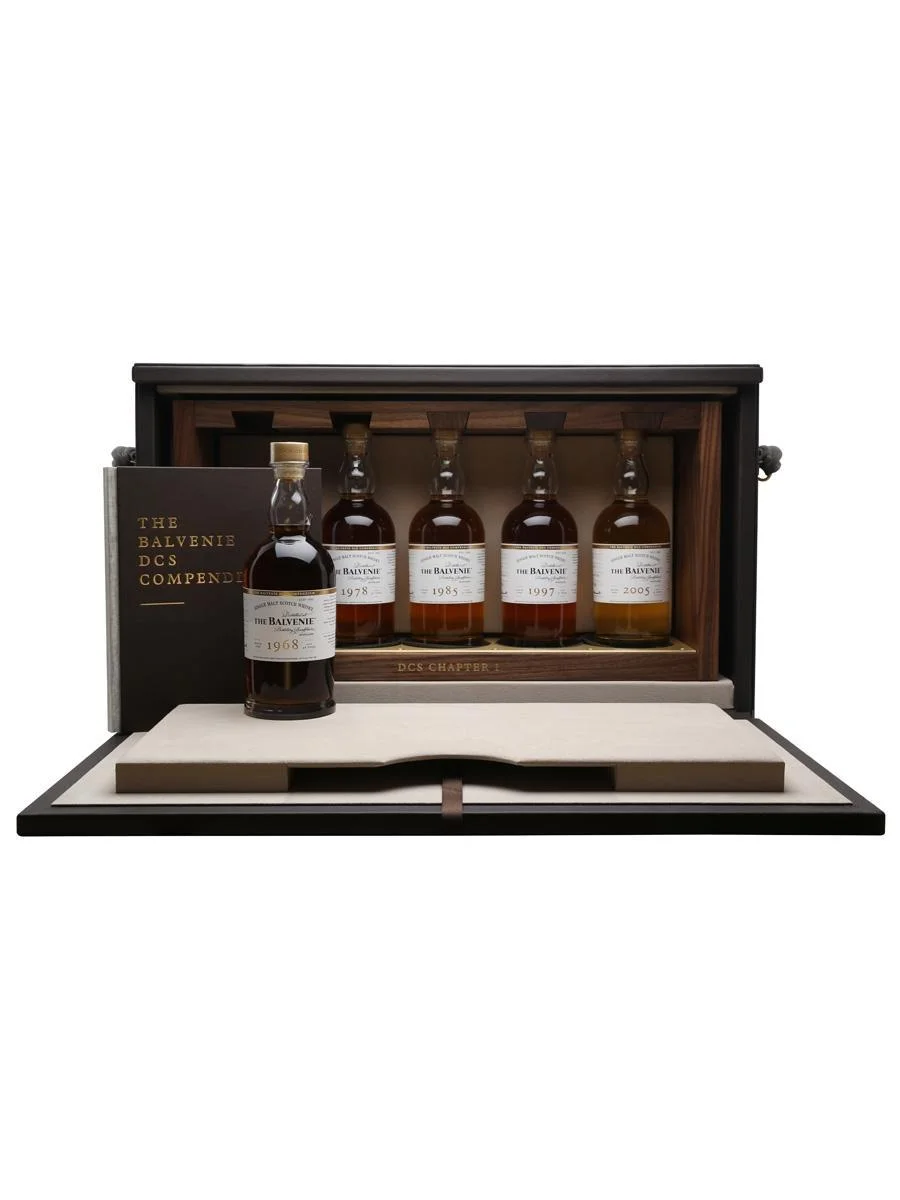 Виски Balvenie DCS Compendium chapter one "Distillery Style" 1968- 1978- 1985-1997- 2005, 5 x 70cl 350cl / 53.7%