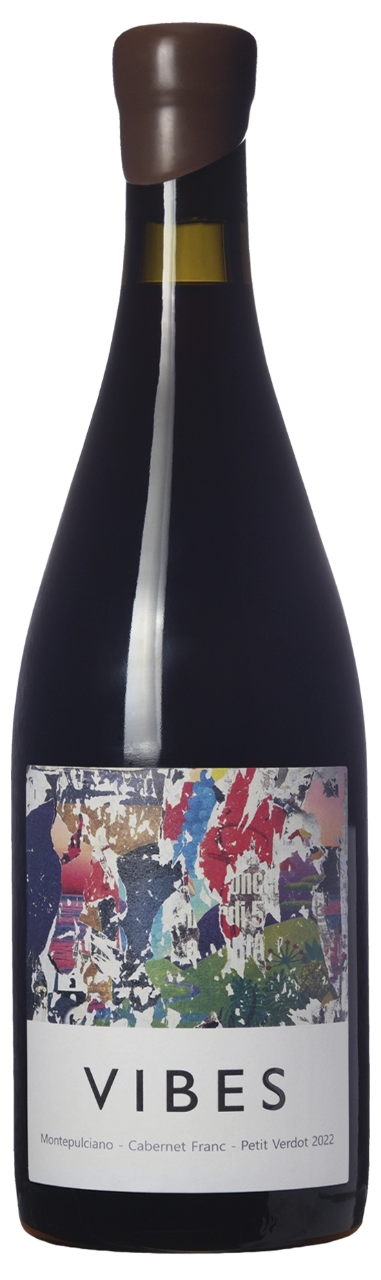 Вино  VIBES Вайбс  Монтепульчиано - Каберне Фран - Пти Вердо 2022  750 мл  12,5%
