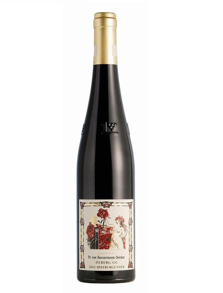Вино Dr. von Bassermann-Jordan Ölberg "Haart" GG  Spätburgunder trocken   2015г. 750 мл.