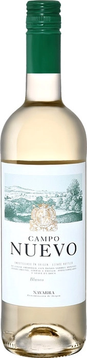 Вино Príncipe De Viana  Campo Nuevo Blanco   Navarra DO  Бодегас Принсипе Де Виана Кампо Нуэво Бланка  Наварра 2018 750 мл