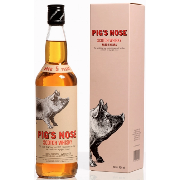 Виски Spencerfield Spirit Pig's Nose gift in box  8 year  700 мл