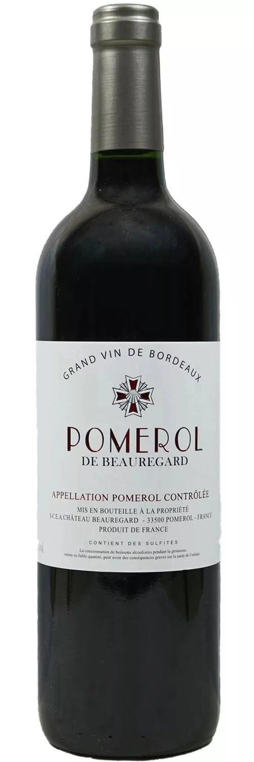 Вино Pomerol de Beauregard  Помроль де Борегар  2014 750 мл