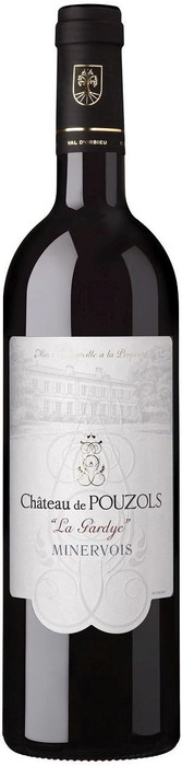 Вино  Chateau de Pouzols, "La Gardye" Minervois AOC   Шато де Пузоль, "Ля Гарди"  2018  750 мл