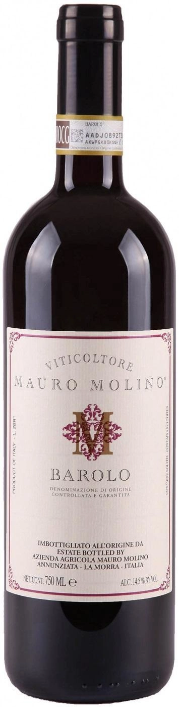 Вино Mauro Molino Barolo DOCG Мауро Молино Бароло 2019  750 мл