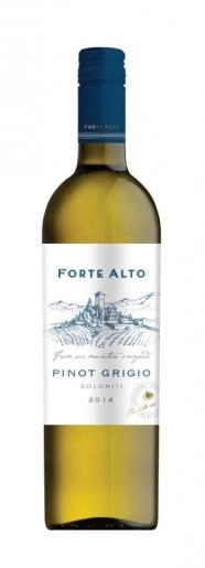 Вино Mezzacoronа Forte Alto Pinot Grigio Dolomiti IGT Медзакорона Форте Альто Пино Гриджио Доломити 2017 750 мл