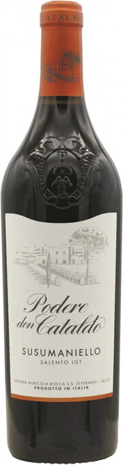 Вино Angelo Rocca e Figli  Podere Don Cataldo Susumaniello Salento IGT  750 мл