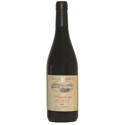 Вино Villa Erbice Amarone della Valpolicella Tremenel Вилла Ирбиче Амароне делла Вальполичелла Треминел 2006 750 мл