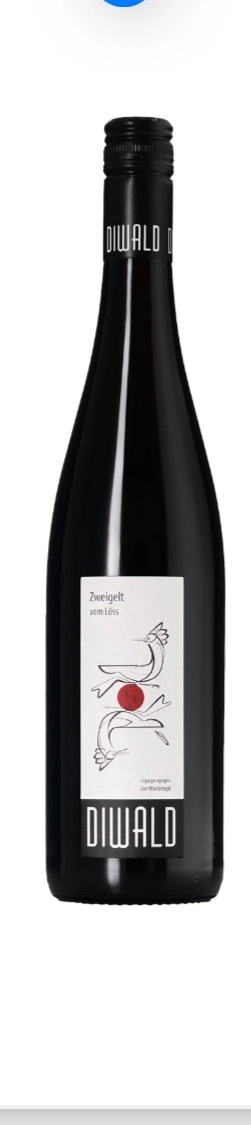 Вино DIWALD  ZWEIGELT VOM LÖSS 2020 750 мл 12%
