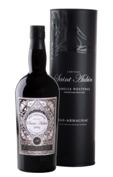 Арманьяк  Armagnac Saint-Aubin Age 1994, в подарочной упаковке 700 мл
