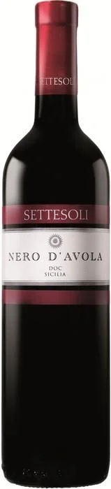 Вино Settesoli  Nero d'Avola  Сеттесоли  Неро д'Авола  2017 750 мл