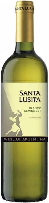 Вино Santa Lusita Blanco Semisweet  Санта Лусита Белое полусладкое 750 мл