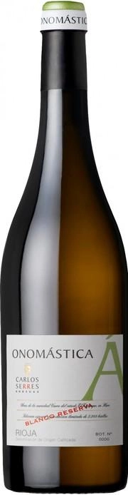 Вино Carlos Serres Onomastica Blanco Reserva Rioja DOC  2012 750 мл