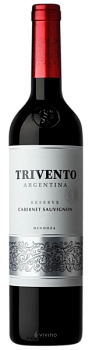 Вино Trivento Reserve Cabernet  Тривенто Резерв Каберне Совиньон 2019  750 мл