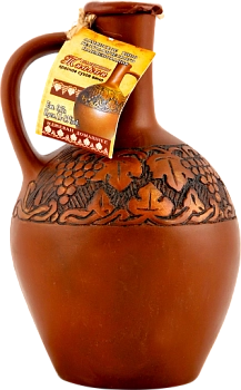 Вино Иджеван Тнакан красное сухое керамика кувшин  750 мл