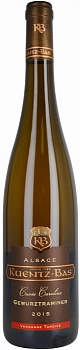 Вино Kuentz-Bas Cuvee Caroline Gewurztraminer Vendange Tardive, Alsace AOC Куэнц-Ба Кюве Каролин Гевюрцтраминер Ванданж Тардив 2015 750 мл