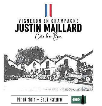 Шампанское JUSTIN MAILLARD Eclat d'Or Blanc de Blancs Extra Brut  2017 750 мл 12,0%