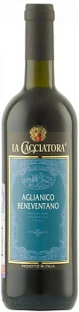 Вино La Cacciatora Aglianico Beneventano IGT Ля Каччиатора Альянико Беневентано 750 мл