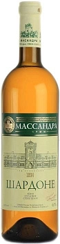 Вино Массандра Крым Шардоне 2019 750 мл