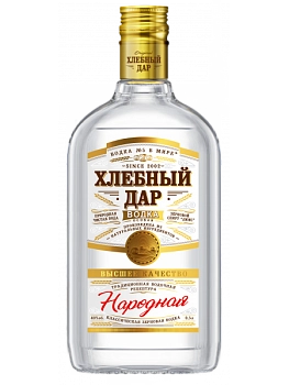 Водка Хлебный дар Народная 500 мл