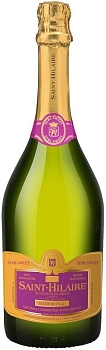 Игристое вино Saint-Hilaire Blanquette de Limoux AOC semi-sweet Сент-Илер Бланкет де Лиму полусладкое 750 мл