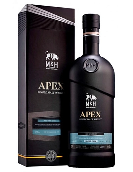 Виски M & H Apex Single Cask Red Wine Cask gift box  700 мл 64,2%