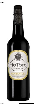 Херес Tio Toto Sanlúcar de Barrameda Manzanilla 2021  750 мл