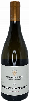 Вино Edouard Delaunay Puligny-Montrachet le Village white dry  2019 750 мл