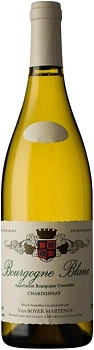 Вино Yves Boyer-Martenot  Bourgogne Blanc AOC Chardonnay  Ив Буайе-Мартено  Бургонь Блан Шардоне  2018  750 мл  13%