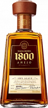 Текила Jose Cuervo Reserva 1800 Anejo Хосе Куэрво Резерва 1800 Аньехо в п/у  700 мл