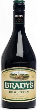 Ликер  Castle Brands Brady's Irish Cream   700 мл