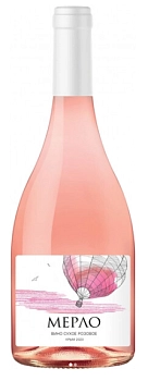 Вино Mons Albus  Монс Альбус   Мерло Розе  2023  750 мл  13,2  %