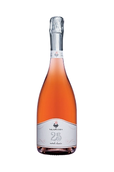Игристое Вино Vallepicciola Perlinetto Anniversario  Rose Metodo Classico  750 мл