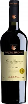 Вино красное сухое Luis Felipe Edwards, "Gran Reserva" Carmenere  Луис Фелипе Эдвардс, "Гран Ресерва" Карменере 2017 750 мл