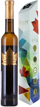 Вино Pillitteri  Canada Collection  Vidal Select Late Harvest  Пиллиттери  Канада Коллекшн  Видал Селект Лейт Харвест белое сладкое  в подарочной коробке  2019 375 мл 11%