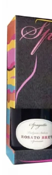 Игристое вино Spagotto Rosato Brut gift box + glass  750 мл