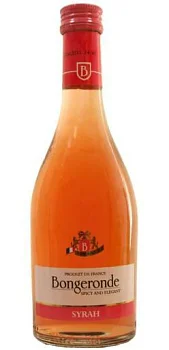 Вино Les Grands Chais de France Syrah Bongeronde VdP d'Oc rose min Ле Гран Ше де Франс Сира Бонжеронд д'Ок 250 мл